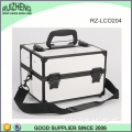 China Aluminum eyeshadow metal makeup box carry on cosmetic case